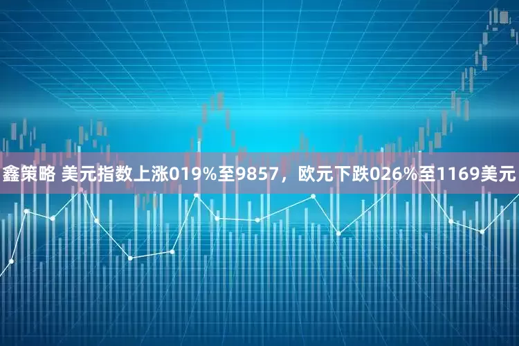 鑫策略 美元指数上涨019%至9857，欧元下跌026%至1169美元